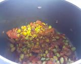 A picture of step 2 of Broad bean seeds rice.