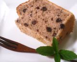 A picture of step 12 of Oil Free・Adzuki Chiffon Cake.