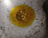 A picture of step 6 of Urad dal Kadhi.