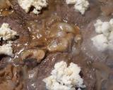 Swiss Mushroom Onion Sirloin Burgers in a Beef Reduction recipe step 5 photo