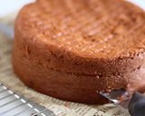 A picture of step 1 of Chocolate Decoration Cake.