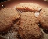 A picture of step 1 of Parmesan crusted pork chops.