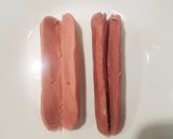A picture of step 1 of Breakfast Burger.