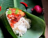 Hình bước làm 7 của món Xôi mặn hậu tết