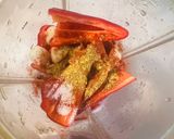 A picture of step 4 of Savory Muffins-Healthy Steamed Snacks With Red Pepper Garlic Chutney 🌶️❣️.