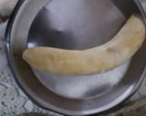 A picture of step 1 of Chocolate banana sushi.
