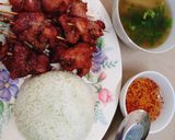 Hình bước làm 4 của món Thịt xiên nướng Thái Lan (Moo Ping)