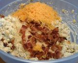 A picture of step 1 of Cheesy Corn and Bacon Dip.