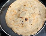 A picture of step 2 of Bajra Roti.