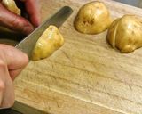 A picture of step 1 of Thick Potato Wedges with Skins.
