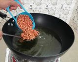 A picture of step 5 of Fried peanuts#easy snacks.