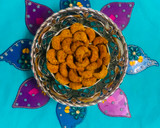 क्रन्ची काजु(रवा) (rava kaju recipe in marathi) रेसिपी स्टेप 8 फोटो 