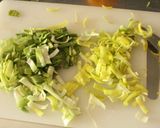 Foto del paso 7 de la receta: Tortelinis, salsa paternoster, albóndigas vegetales y pan a la "Pepeluí"