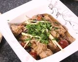 A picture of step 3 of Khara Masala Gosht 🐐.
