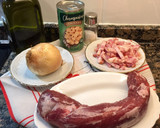 Foto del paso 1 de la receta: Solomillo de cerdo con champiñón y baicon