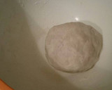 A picture of step 2 of 2 shell flaky pie crust.