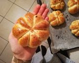 Túrós tökzsemlék halloweenre recept fázis 6 fotója