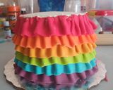 Foto del paso 11 de la receta: Pastel arcoíris 🌈
