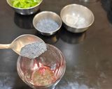 A picture of step 2 of Rose Drink With Sabja Seeds.