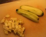 Foto del paso 1 de la receta: Pepinos yoghurteados