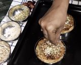 A picture of step 5 of Dry Fruits Gulkand Baklava....Mediterranean dessert.