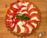 A picture of step 5 of Soft Caprese Tart (Savory) 🍅.