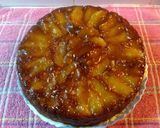 Foto del paso 5 de la receta: Torta de manzanas invertida