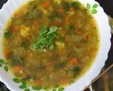 A picture of step 5 of Vegetable soup.