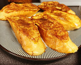 Foto del paso 7 de la receta: Trilogía de torrijas: canela y naranja, avainilladas y sabor donut 😱😱😱 (sin lactosa)