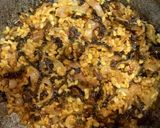 A picture of step 7 of Karalay with dal mong.