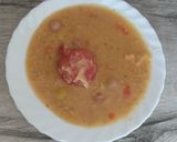 1934. Vörös lencse főzelék füstölt hússal és sült füstölt karajjal ! recept fázis 6 fotója