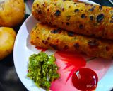 कच्चे आलू के परांठे(kachhe aloo ka paratha recipe in hindi) रेसिपी चरण 5 फोटो