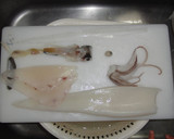A picture of step 7 of How to Prepare Squid.