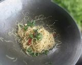 A picture of step 5 of Anchovies and Basils Pasta.