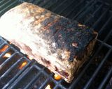 A picture of step 3 of Grilled Pork Pitas w/Cucumber Mint Sauce.