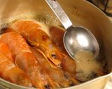 A picture of step 4 of For New Year's! Simmered Shrimp.