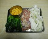 A picture of step 1 of Substantial Macaroni Au Gratin with Spinach.