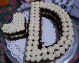 Foto langkah ke 9 dari resep Spong Cake Coklat (letter cake).