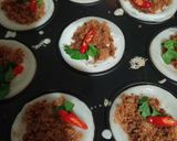 Foto langkah ke 3 dari resep Kue Talam Abon Panggang.