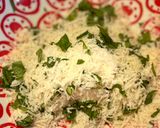 Une image de l'étape 2 de Côte de bœuf, Cèpes et tuiles de Parmesan.