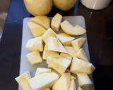 Foto del paso 4 de la receta: Tarta de manzana con base de galletas María