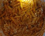 A picture of step 5 of Pasta 👍.