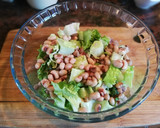 Foto del paso 5 de la receta: Lechuga con jamón dulce, habitas baby y alubia careta