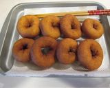 A picture of step 4 of Tofu Doughnuts.