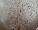 A picture of step 1 of Matar Pulav.