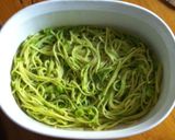 Foto del paso 2 de la receta: Spaghetti con pesto de almendra y perejil ©