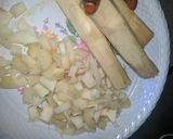 A picture of step 1 of Sugar cane extract juice.