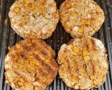 A picture of step 5 of Spicy chickpea and sweetcorn burgers.