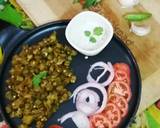 Achari Tawa bhindi recipe step 6 photo