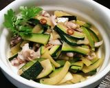 A picture of step 5 of Sauteed Squid and Zucchini with Anchovies.